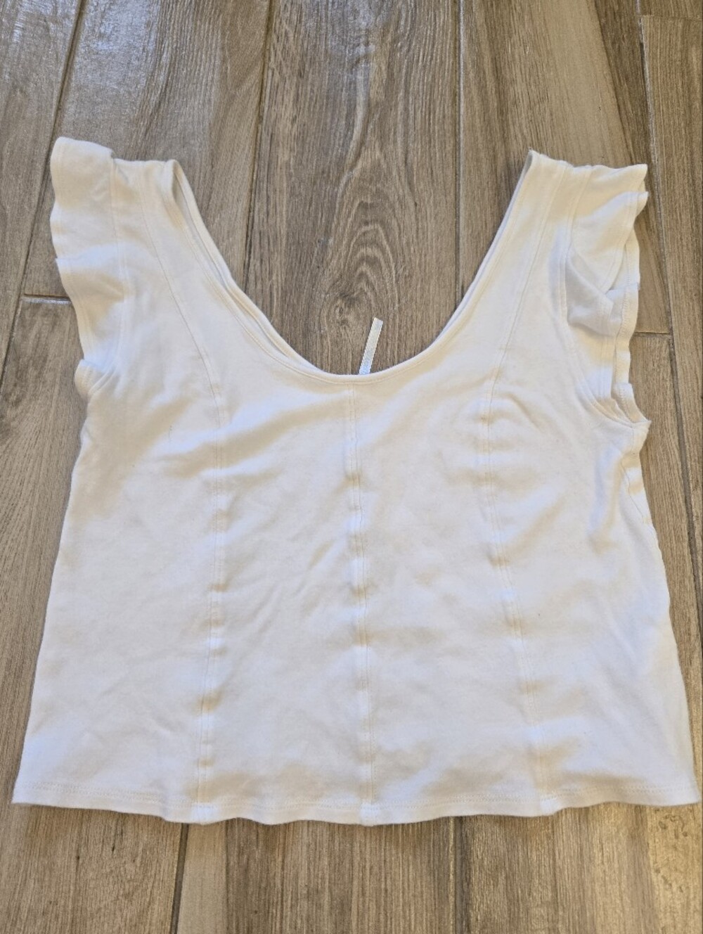 Free People Flutter Sleeve Tank, M